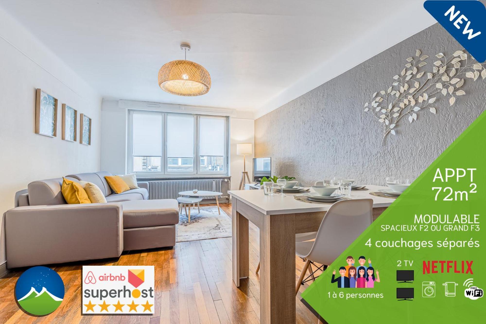 Studio & Appts - 1 A 4 Lits, 1 To 4 Beds - 1 A 7 Pers, 1 To 7 Pax - Confort, Flexibilite Hayange Exterior photo